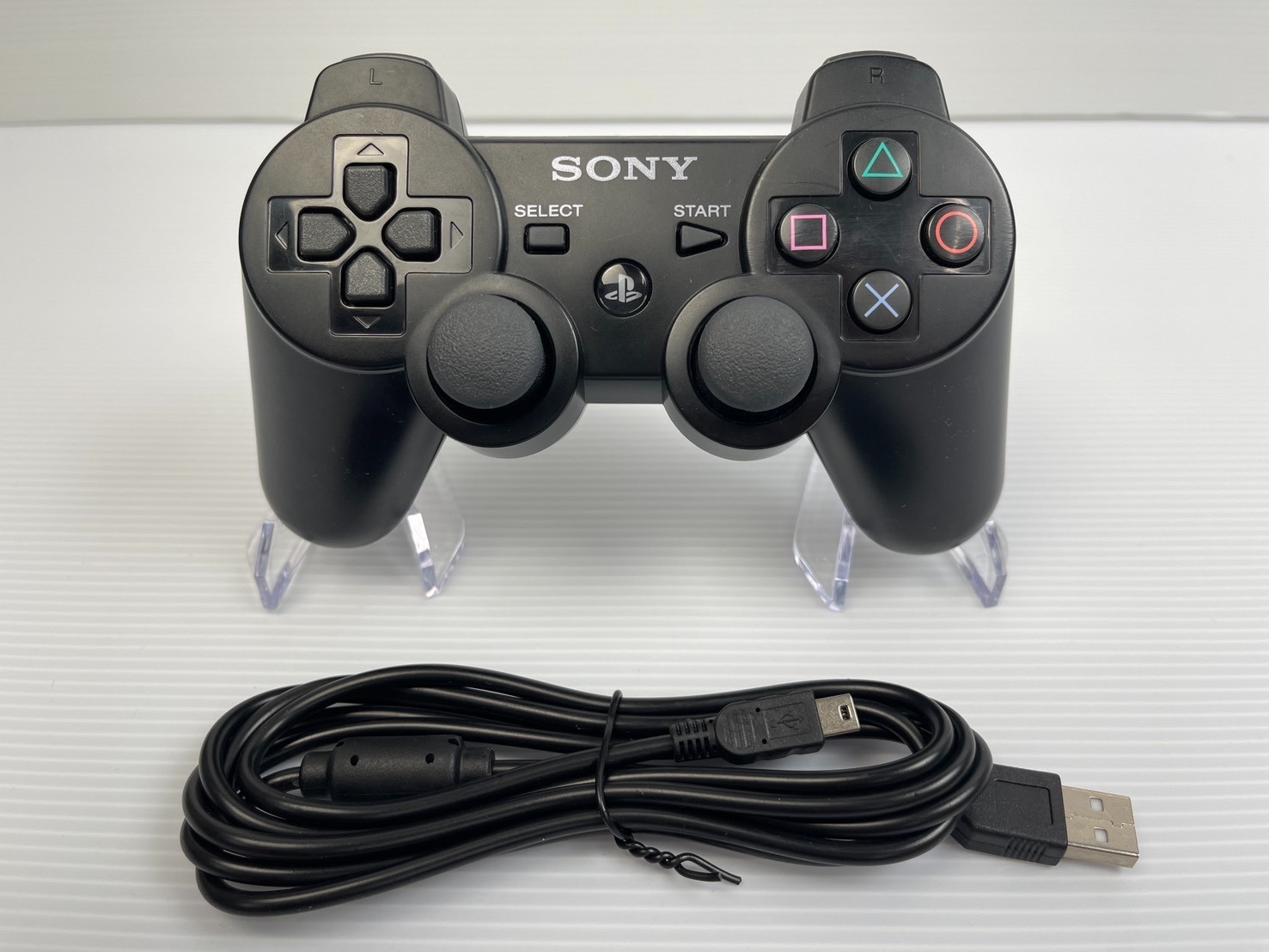 Sony Playstation 3 PS3 Genuine OEM Dualshock Ps3 Black Controller Authentic Sony Playstation 3 PS3 Genuine OEM Dualshock Ps3 Black Controller Authentic
