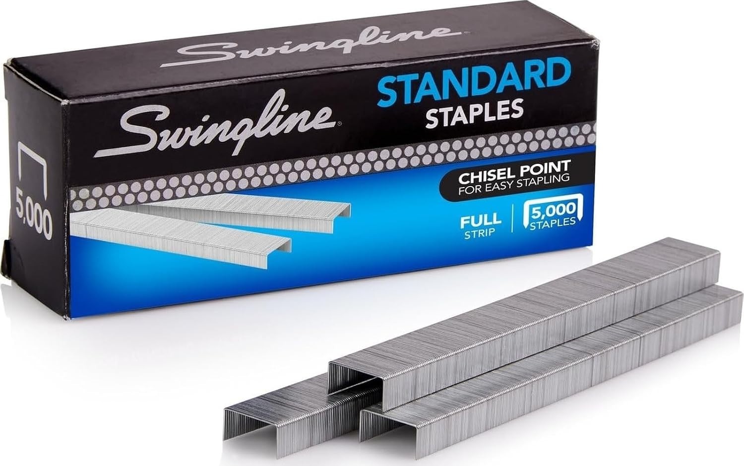 Swingline Staples, Standard Staplers For Desktop Staplers, 1/4 Length, 5000/Box Swingline Staples, Standard Staplers For Desktop Staplers, 1/4 Length, 5000/Box