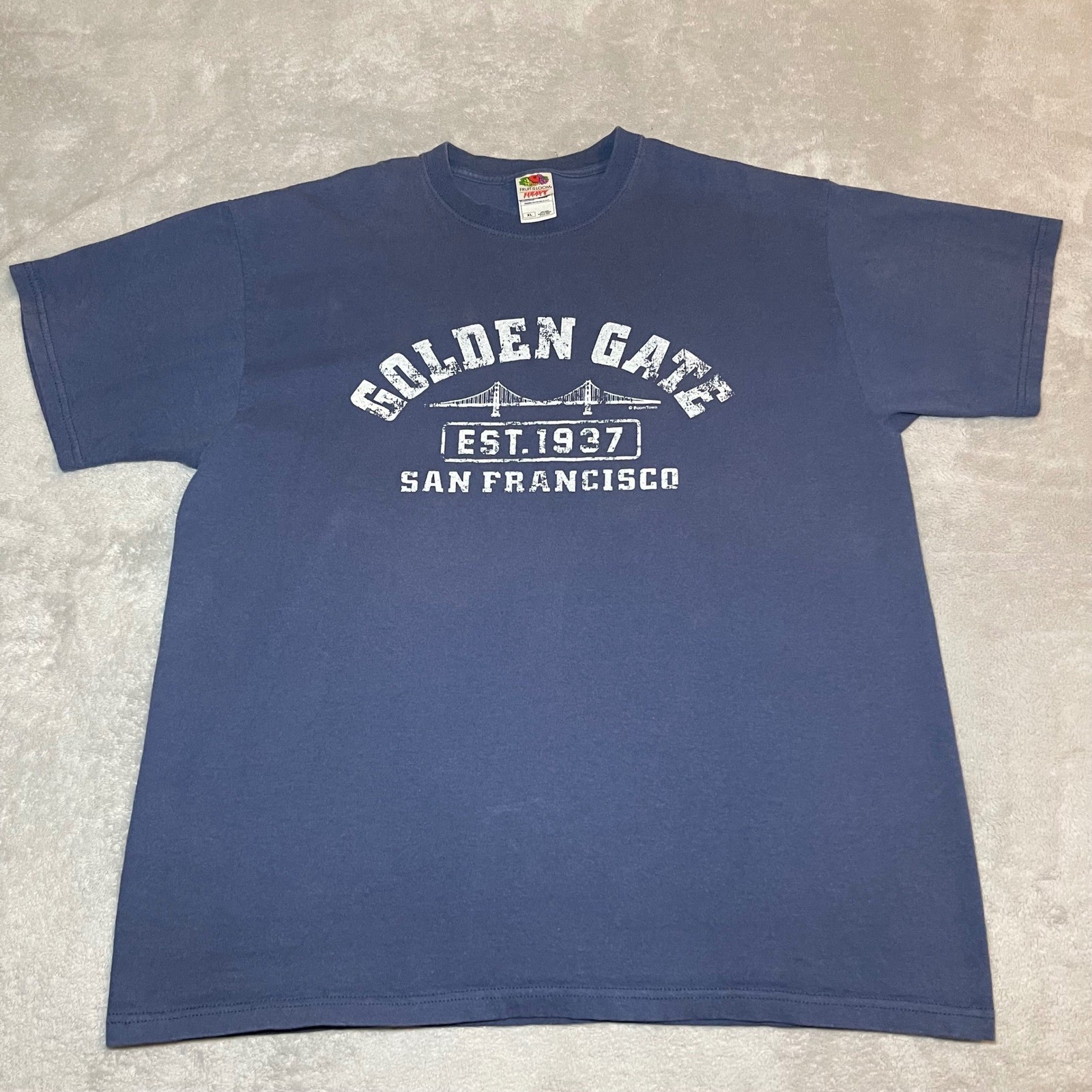 Vintage San Francisco T Shirt Mens XL Blue Golden Gate Cotton Y2K Streetwear Vintage San Francisco T Shirt Mens XL Blue Golden Gate Cotton Y2K Streetwear