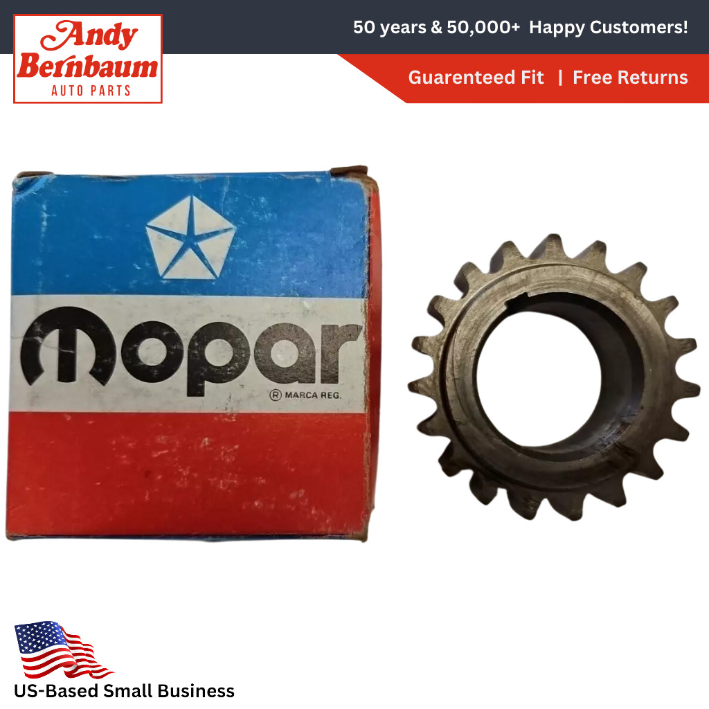 1955-59 Chrysler Plymouth Dodge DeSoto 6-Cylinder Camshaft Sprocket 1630051 NOS