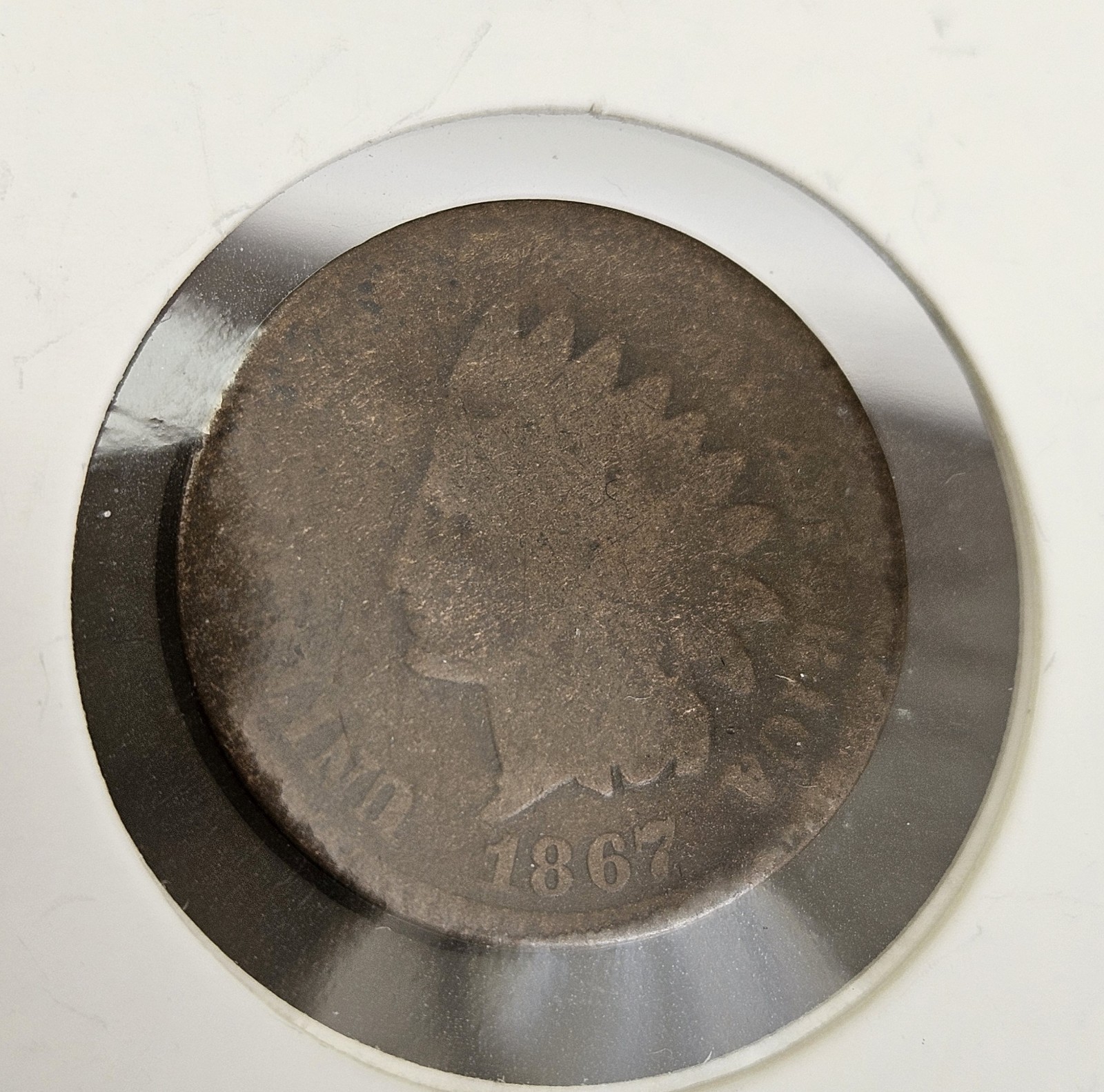 1867 Indian Head Cent