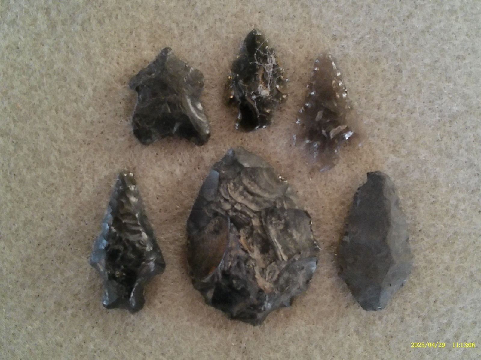 North West Coast Indian Arrowheads, Prehistoric Artifacts *Free Shipping* NW8