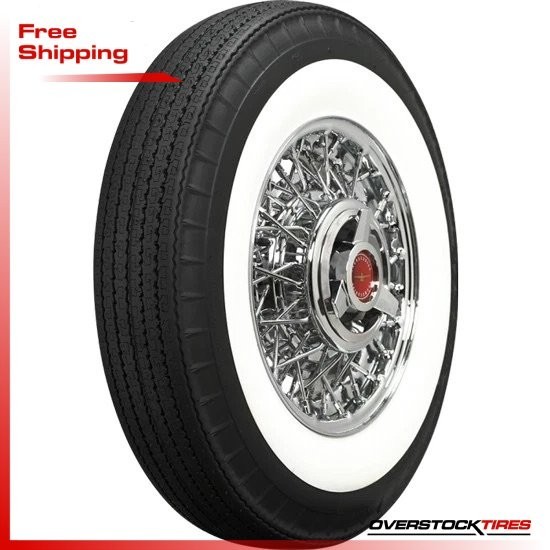 2 NEW 6.00-16 Coker Classic WW Tires 6.00 16 2 NEW 6.00-16 Coker Classic WW Tires 6.00 16