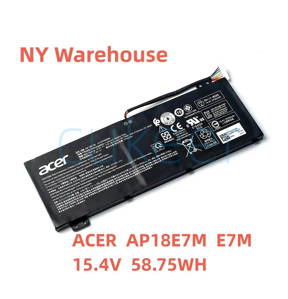 Genuine AP18E7M AP18E8M Battery Acer Nitro 5 AN515-52 AN515-54 AN515-55 AN715-51