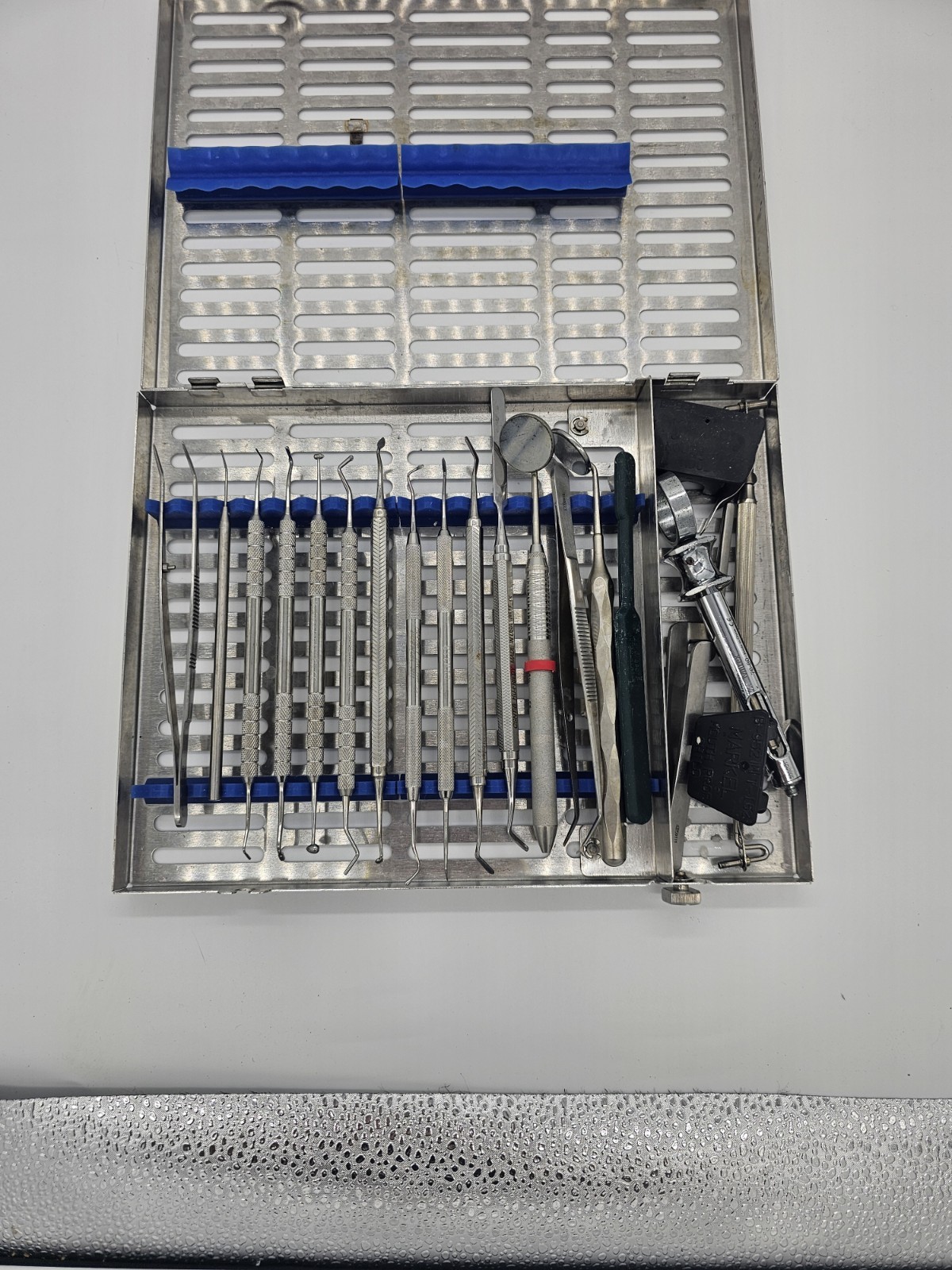 20pc Hu-Friedy Nordent Benco Dental Instruments Sterilization Cassette Set