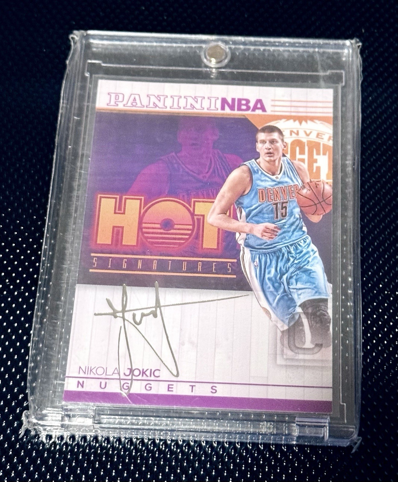 Panini 2016-17 NBA International Hot Signatures Facsimile Jokic #19 Auto Panini 2016-17 NBA International Hot Signatures Facsimile Jokic #19 Auto