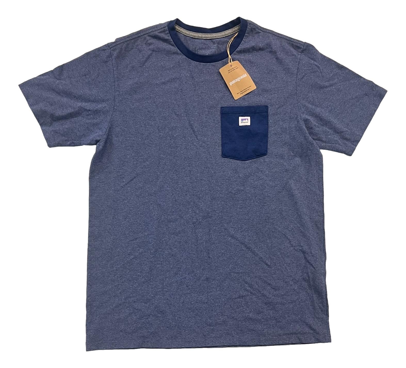 Patagonia Men's Shop Sticker Pocket Responsibili-Tee T-Shirt 37837
