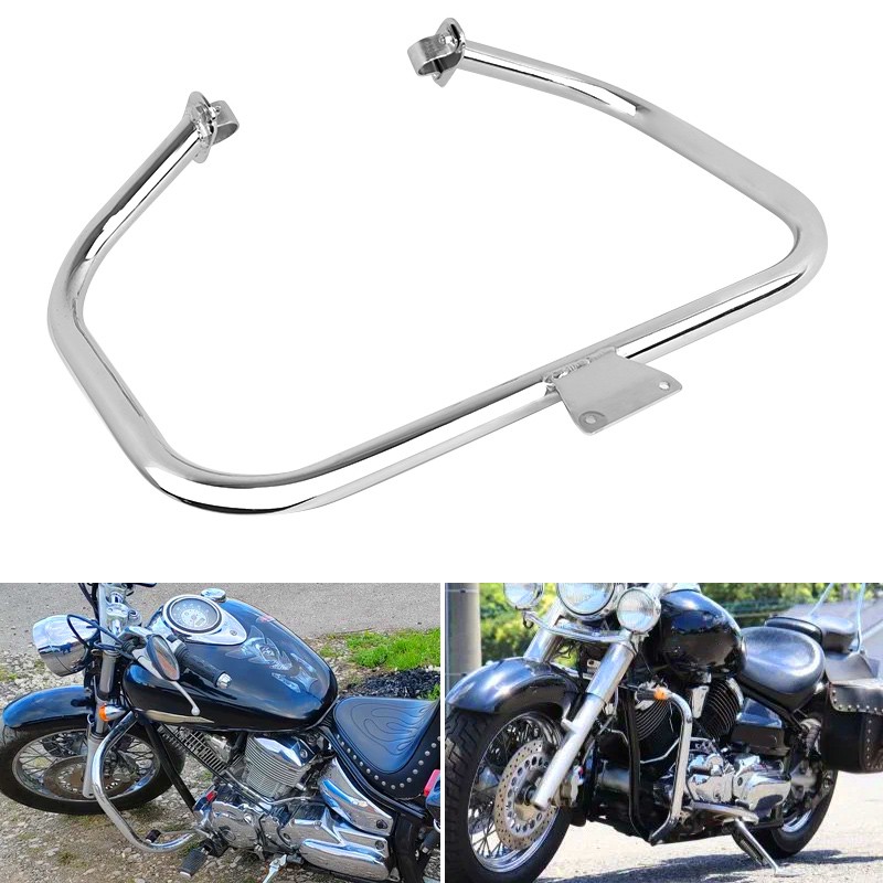 Highway Engine Guard Crash Bar For Yamaha XVS 1100 Dragstar V-Star 1100 1999-09
