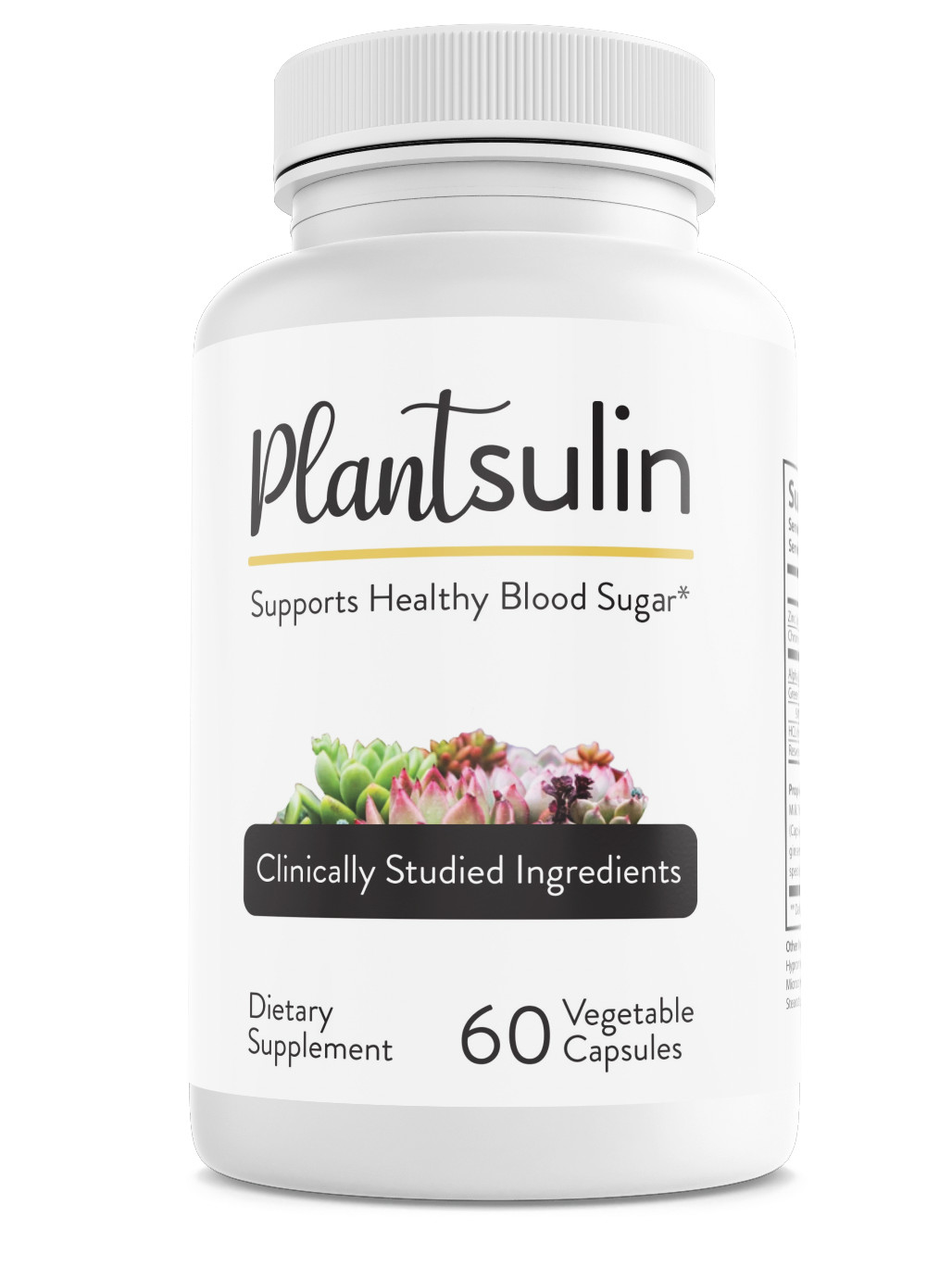 Plantsulin Supports Healthy Blood Sugar Dietary Supplement 60 Capsules Plantsulin Supports Healthy Blood Sugar Dietary Supplement 60 Capsules