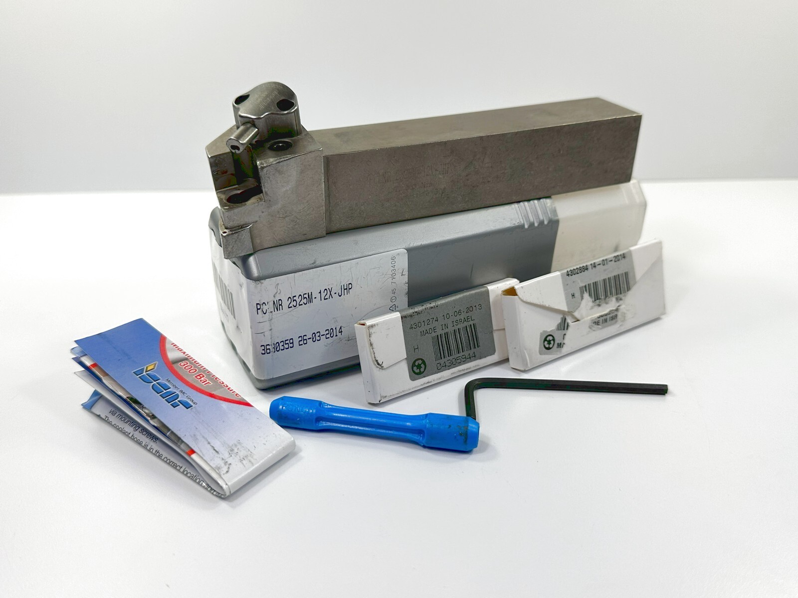 ISCAR PCLNR-2525M-12X-JHP Used Lathe Tool Holder 25mm Shank 1pc - Description ISCAR PCLNR-2525M-12X-JHP Used Lathe Tool Holder 25mm Shank 1pc - Description