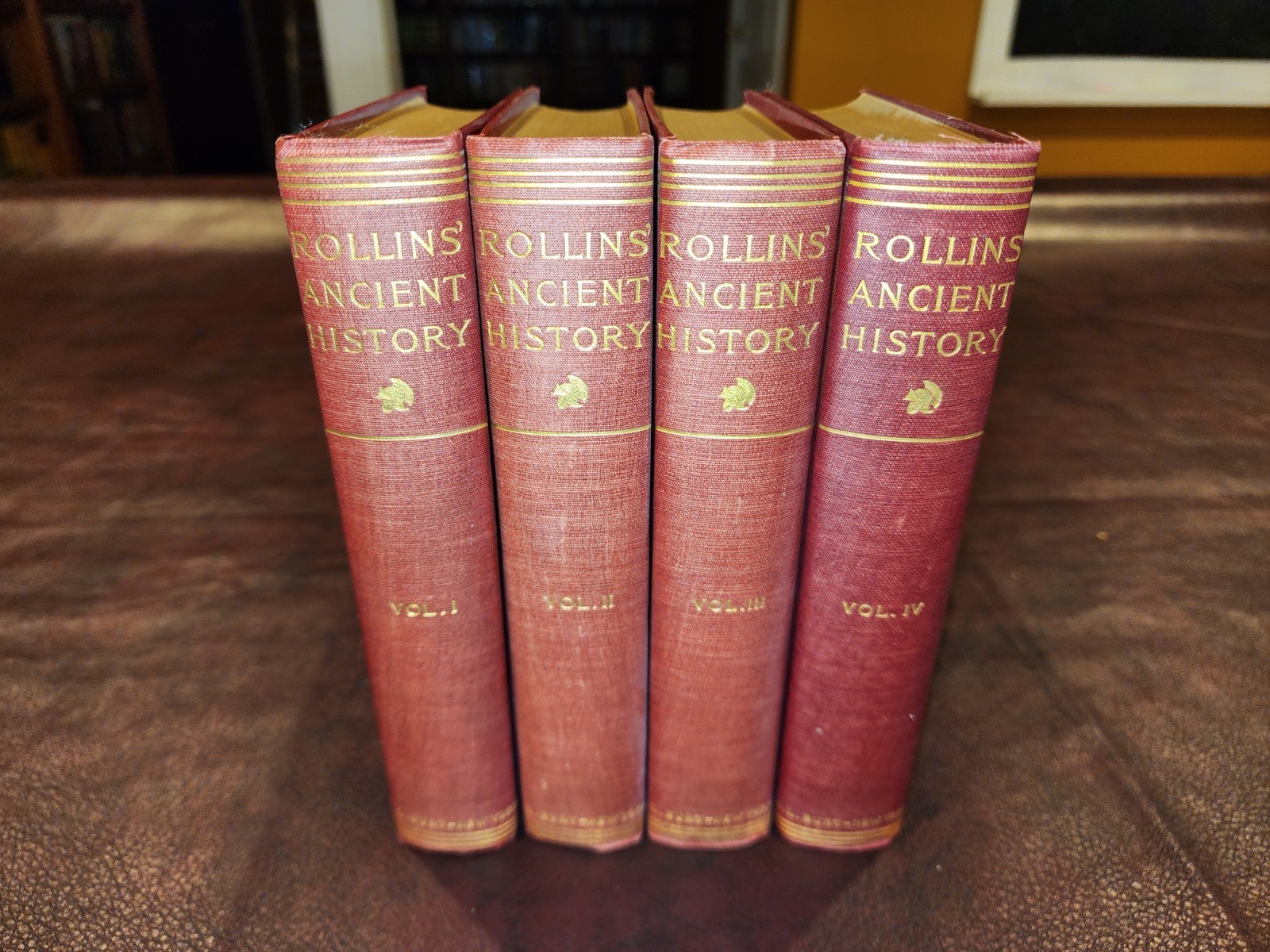 Rollins Ancient History 4 VOL SET Assyrians Egyptians, very good Rollins Ancient History 4 VOL SET Assyrians Egyptians, very good