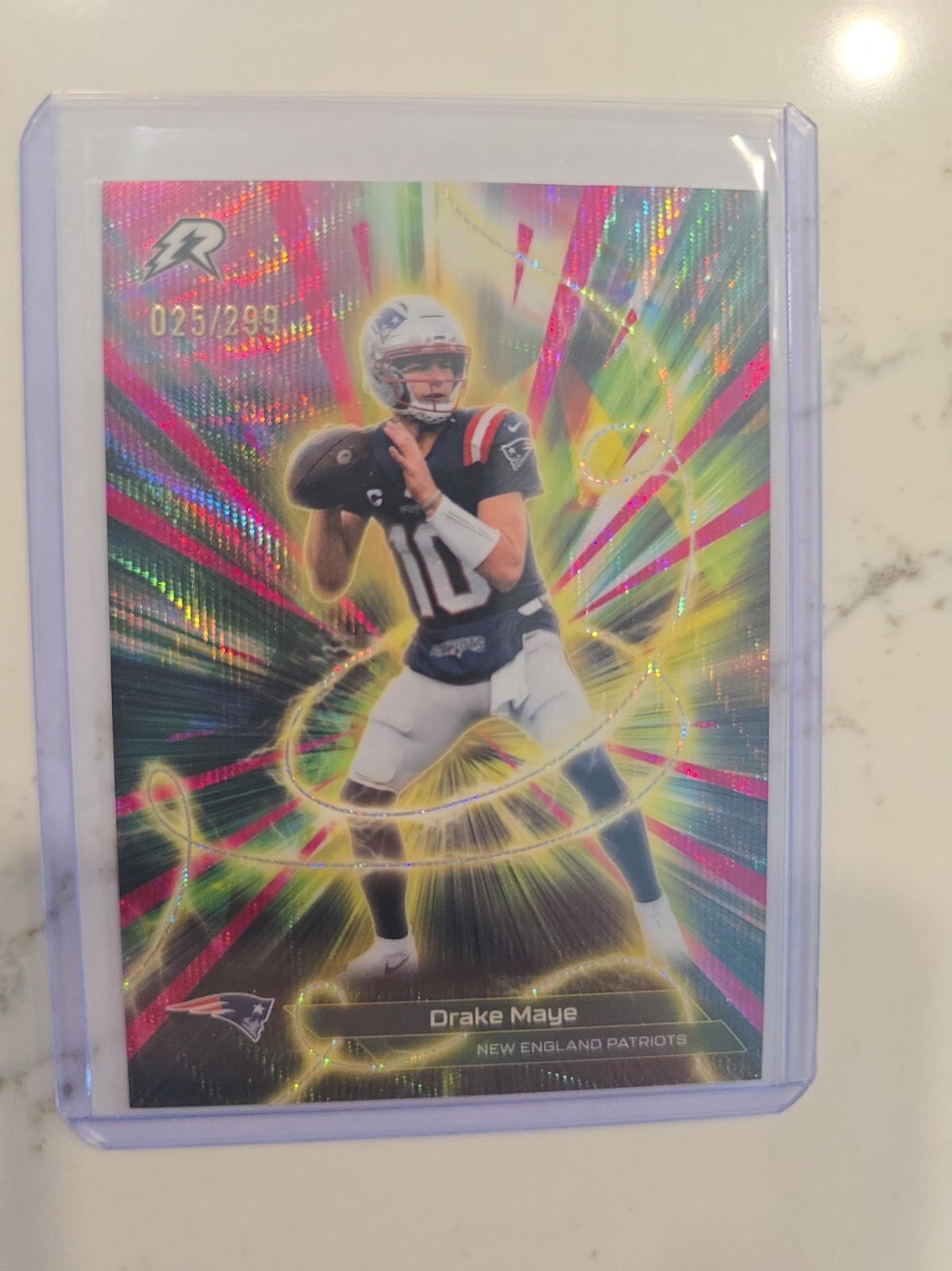 2025 Topps Resurgence Drake Maye Conductors Magenta Surge /299 #C-24 /299