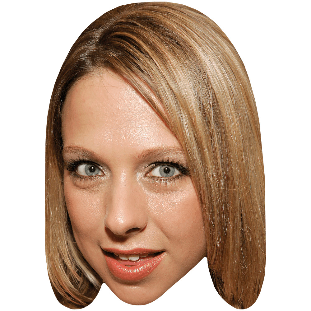 Melissa Sternberg (Long Hair) Big Head. Larger than life mask.