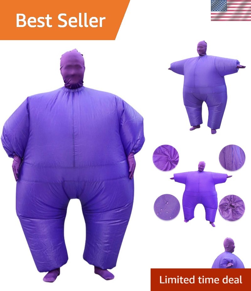 Adult\'s Inflatable Costume Full Body Jumpsuit Halloween Funny Blow Up Costumes Adult\'s Inflatable Costume Full Body Jumpsuit Halloween Funny Blow Up Costumes