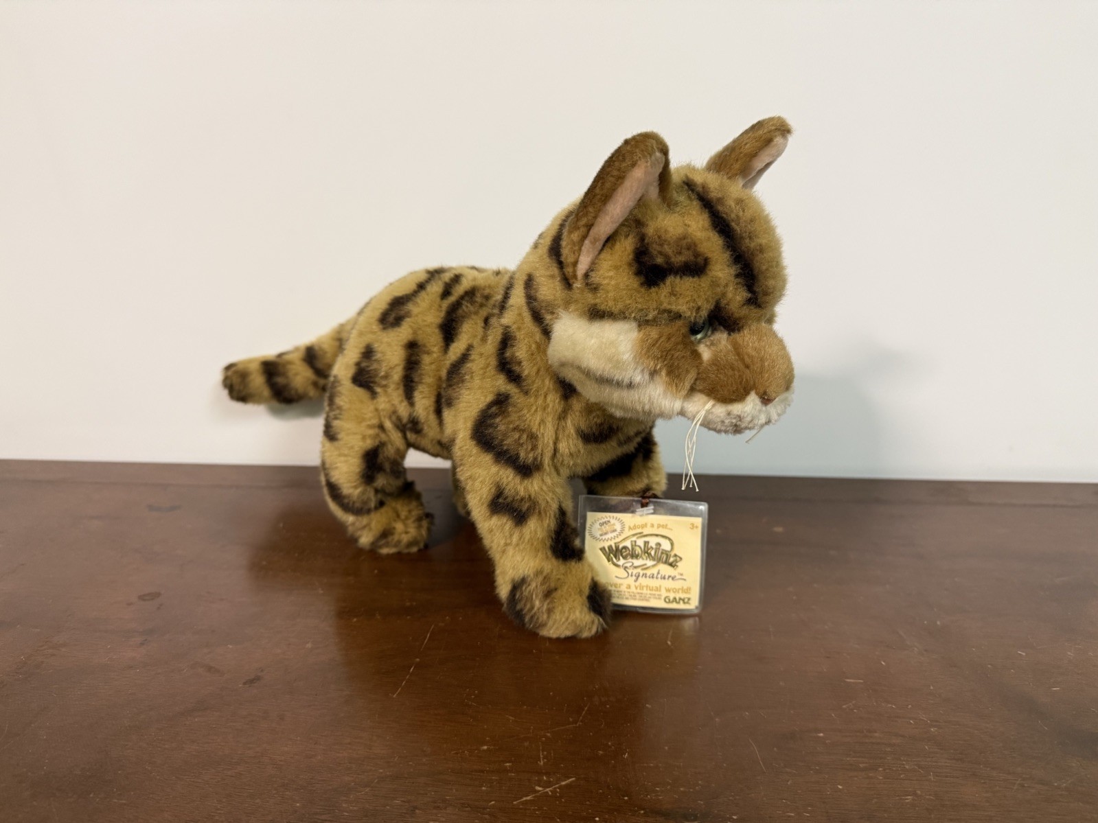 NEW Webkinz Signature BENGAL CAT Plush WKS1065 by Ganz - Sealed Unused Code NEW Webkinz Signature BENGAL CAT Plush WKS1065 by Ganz - Sealed Unused Code