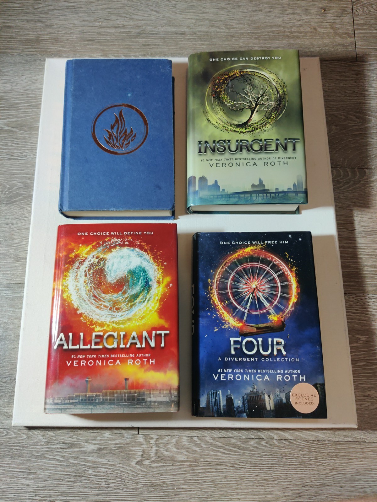 Divergent Series Complete Hardcover Set Books 1-4 (Books 2-4 Like New) Divergent Series Complete Hardcover Set Books 1-4 (Books 2-4 Like New)