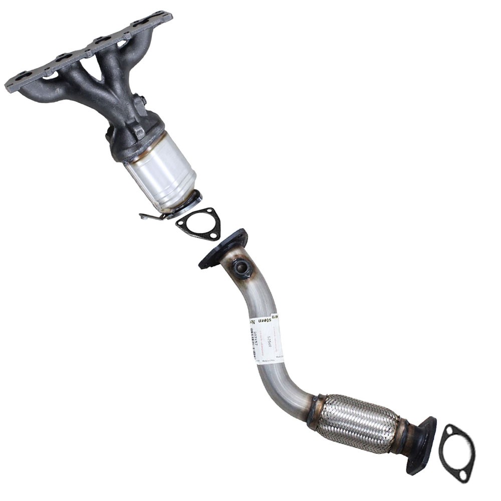 EPA Approved Front Manifold & Front Pipe Exhaust Kit fits: 2008-2010 Malibu 2.4L
