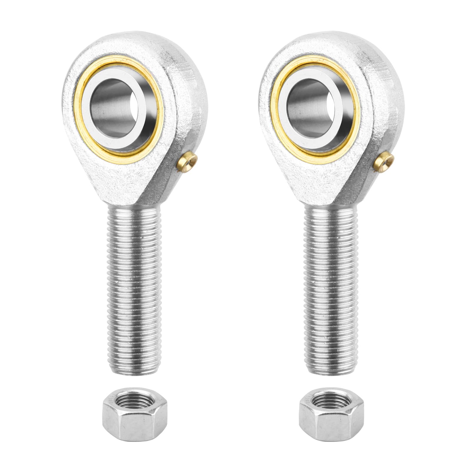 HiPicco POSB8 Rod End Bearing 1/2 Inch Bore and 1/2-20 Right Hand Thread, Sel...