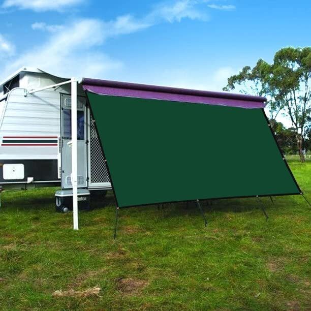 Shatex 90% UV RV Awning Screen Shade Panel Kit Sunblock Shade Drop for Privacy