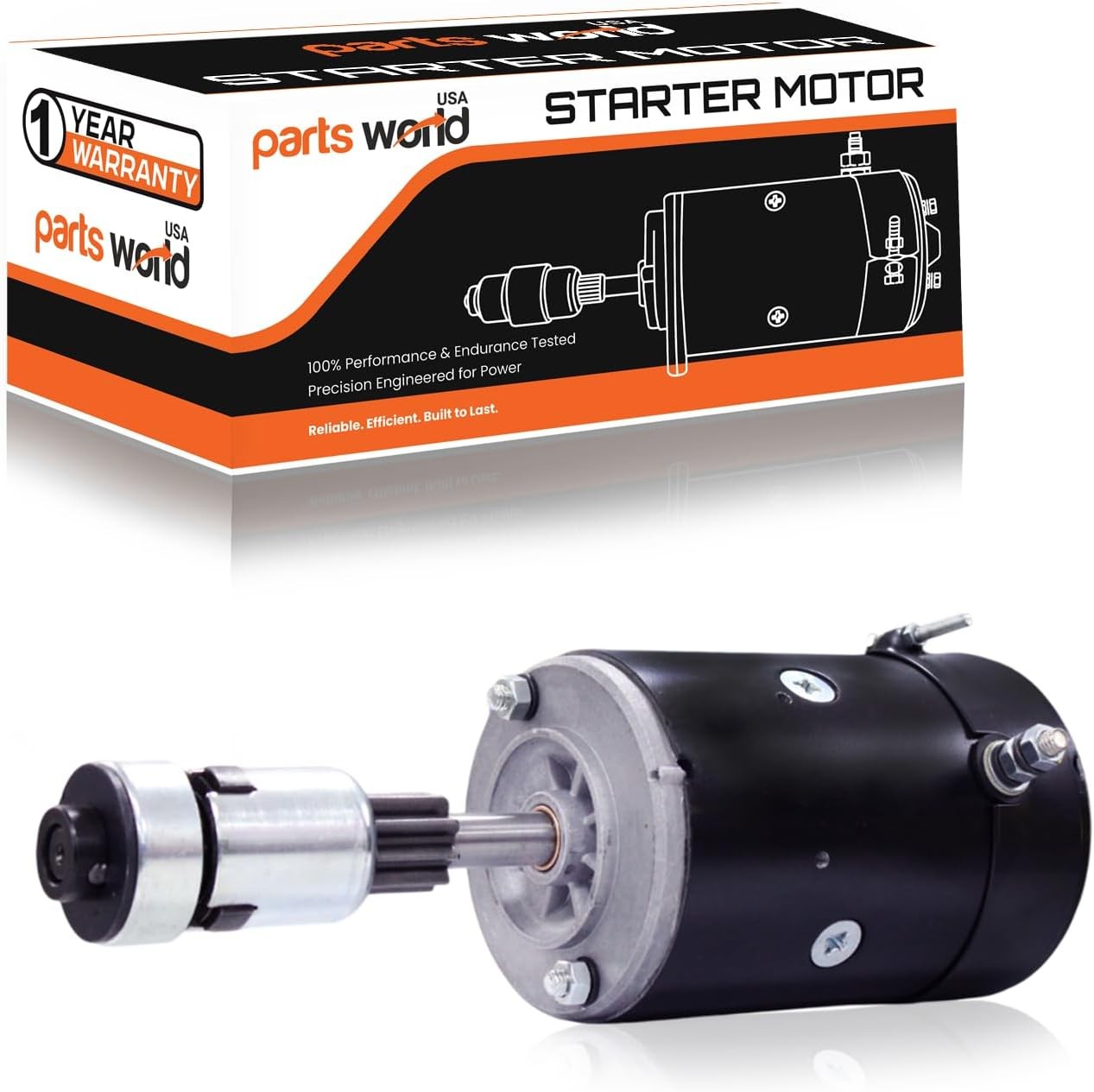 12V Starter for Ford 8N, 9N, 2N Tractors - 1939-1952 8N1100R, 8N11001, 1831810