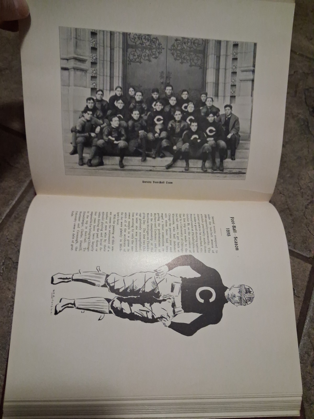 1899 Cap & Gown University of Chicago Yearbook Team photos 1899 Cap & Gown University of Chicago Yearbook Team photos