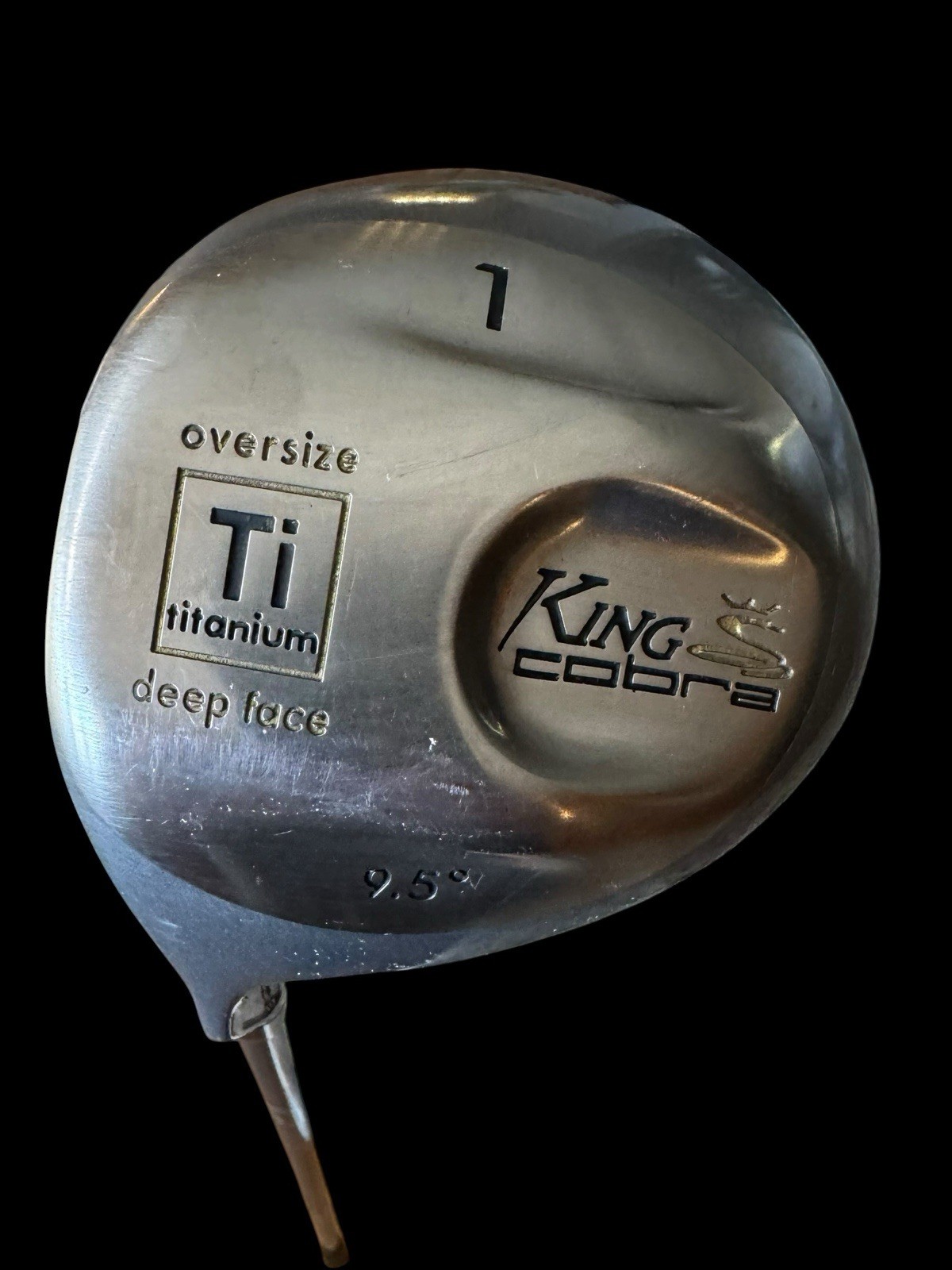 King Cobra Ti Oversize Deep Face 9.5° Left Handed Driver Ultra Lite  Shaft