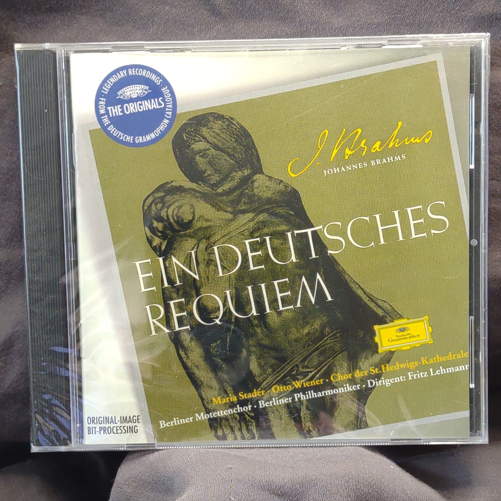 Brahms – Ein Deutsches Requiem | Factory Sealed CD | Deutsche Grammophon Brahms – Ein Deutsches Requiem | Factory Sealed CD | Deutsche Grammophon