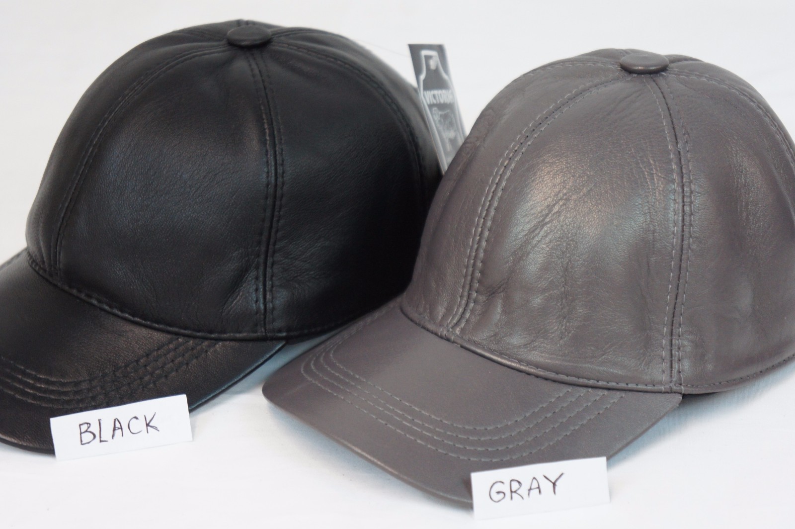 New 100% Genuine Real Lambskin Leather Baseball Cap Hat Sport Visor 12 COLORS