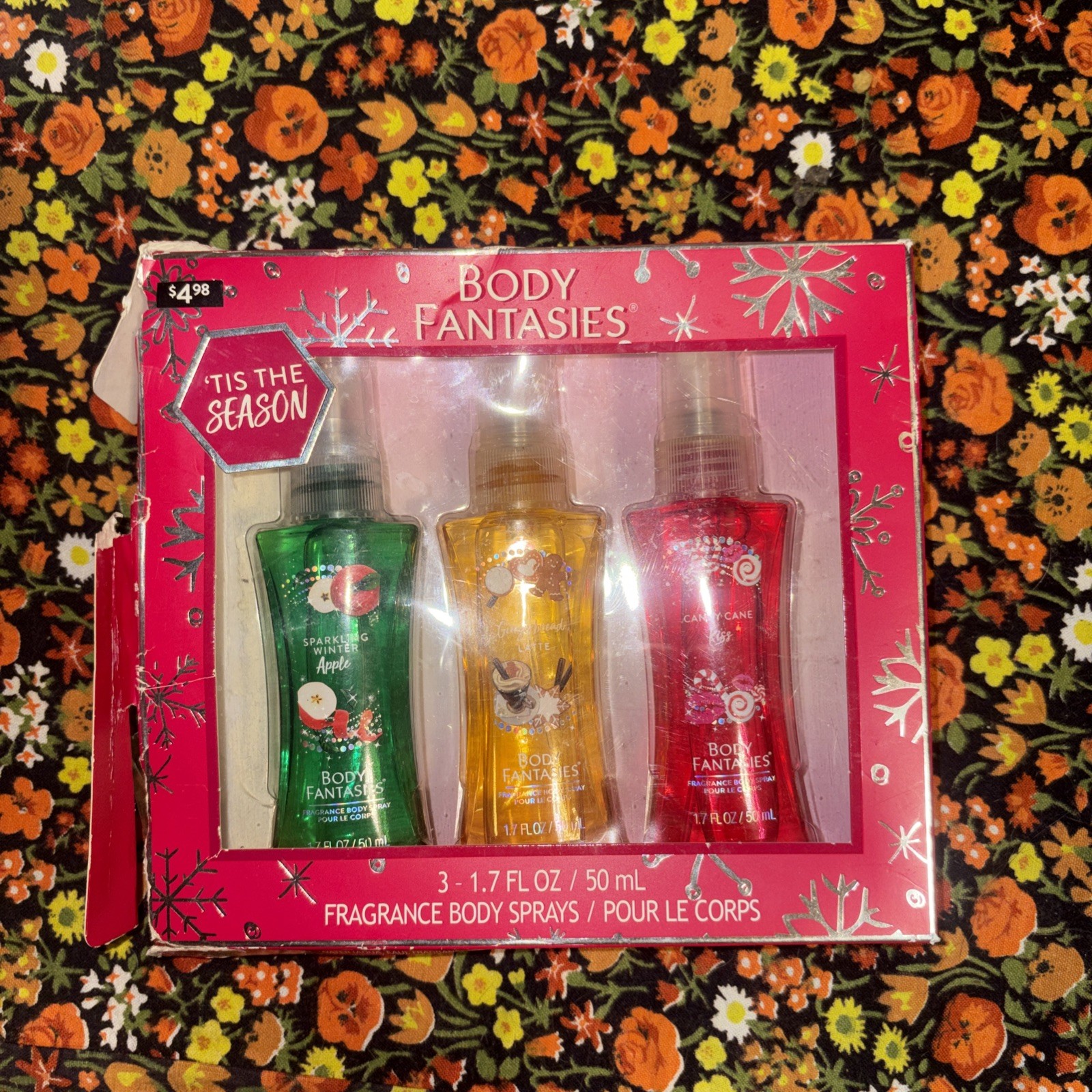Body Fantasies Discontinued Tis The Season Holiday Body Spray Set Body Fantasies Discontinued Tis The Season Holiday Body Spray Set