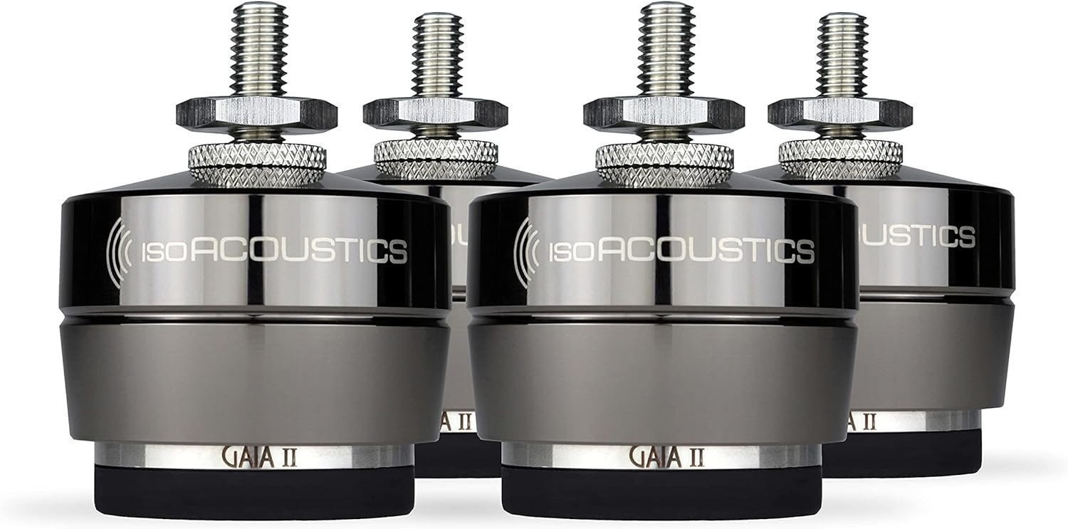 IsoAcoustics Gaia Series Isolation Feet for Speakers & Subwoofers (Gaia II,... IsoAcoustics Gaia Series Isolation Feet for Speakers & Subwoofers (Gaia II,...