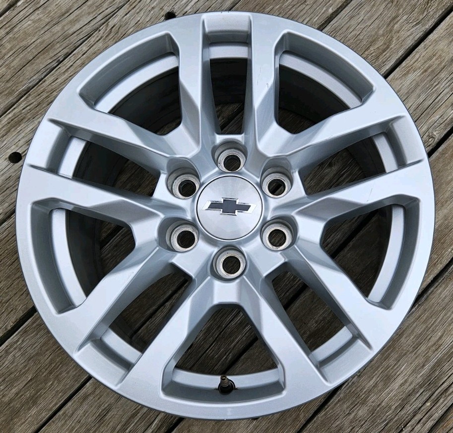 NiCe Chevy Silverado GMC Sierra 1500 Tahoe Yukon OEM Wheel 18” Factory Rim 5912 NiCe Chevy Silverado GMC Sierra 1500 Tahoe Yukon OEM Wheel 18” Factory Rim 5912
