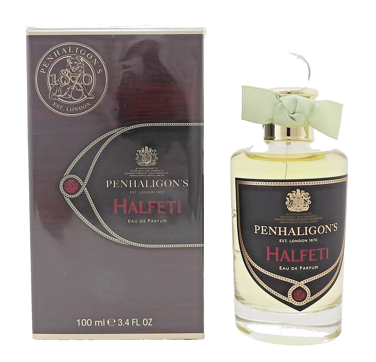 Penhaligon\'s HALFETI 3.4 oz/100 ml Eau de Parfum Spray Unisex. New in Sealed Box Penhaligon\'s HALFETI 3.4 oz/100 ml Eau de Parfum Spray Unisex. New in Sealed Box