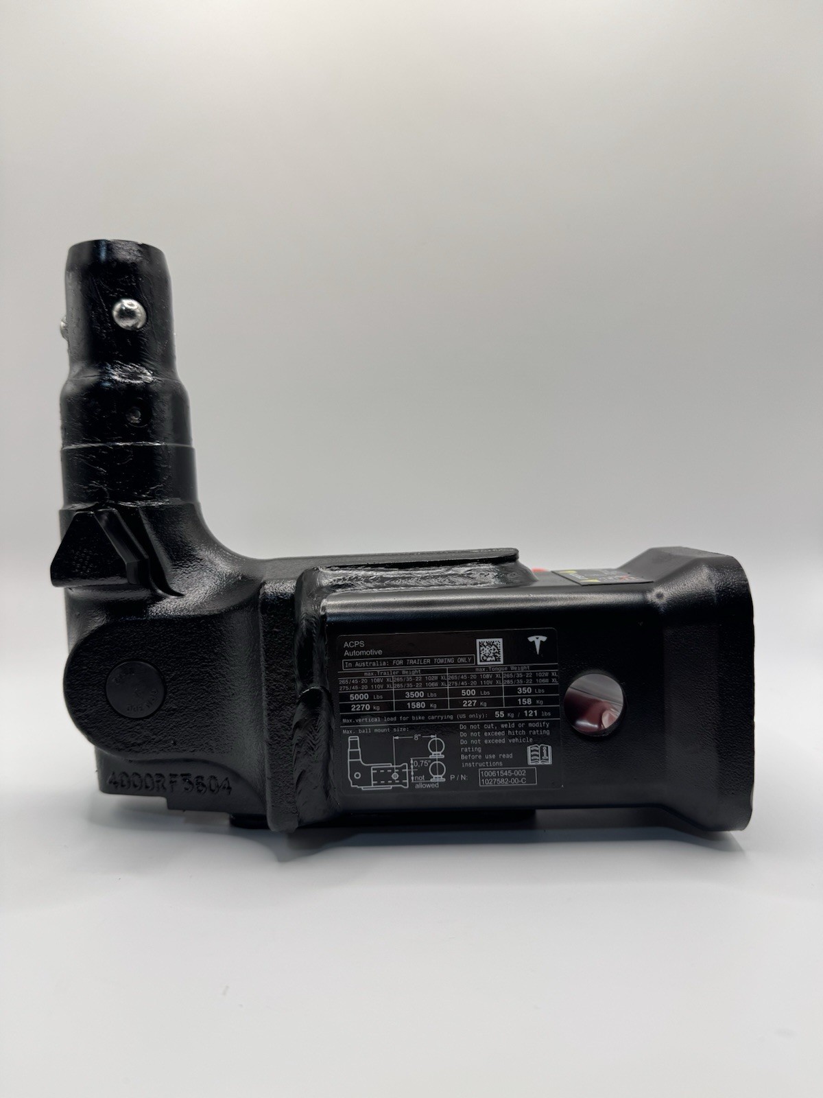2021-2025 Tesla Modal X OEM Squared Receiver With Storage Bag