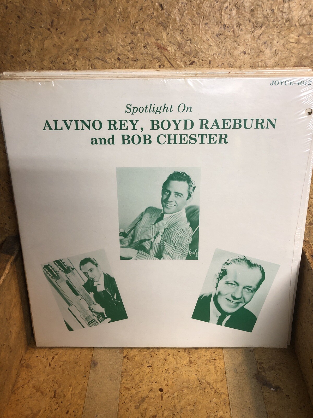 Anthology JOYCE-4012 - Spotlight on Alvino Rey, B. Raeburn & B. Chester - Sealed Anthology JOYCE-4012 - Spotlight on Alvino Rey, B. Raeburn & B. Chester - Sealed
