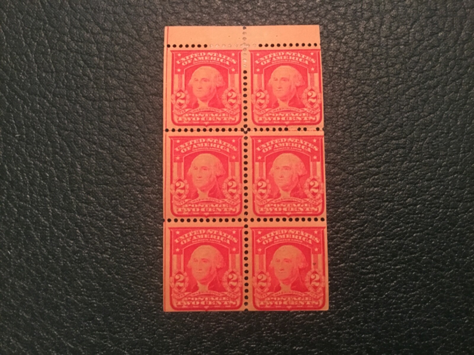 ICOLLECTZONE US 319Fg Booklet Pane Key Value F/VF Hinged CV $300 ICOLLECTZONE US 319Fg Booklet Pane Key Value F/VF Hinged CV $300
