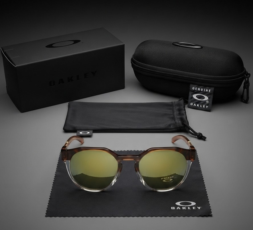 Oakley HSTN Sunglasses Dark Amber Frame Prizm Brown Oakley HSTN Sunglasses Dark Amber Frame Prizm Brown