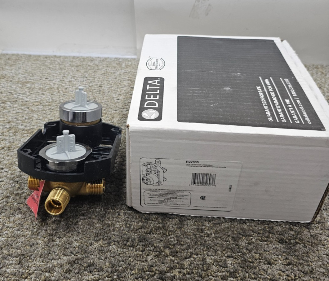 DELTA R22000 MultiChoice Universal Integrated Shower Diverter Rough