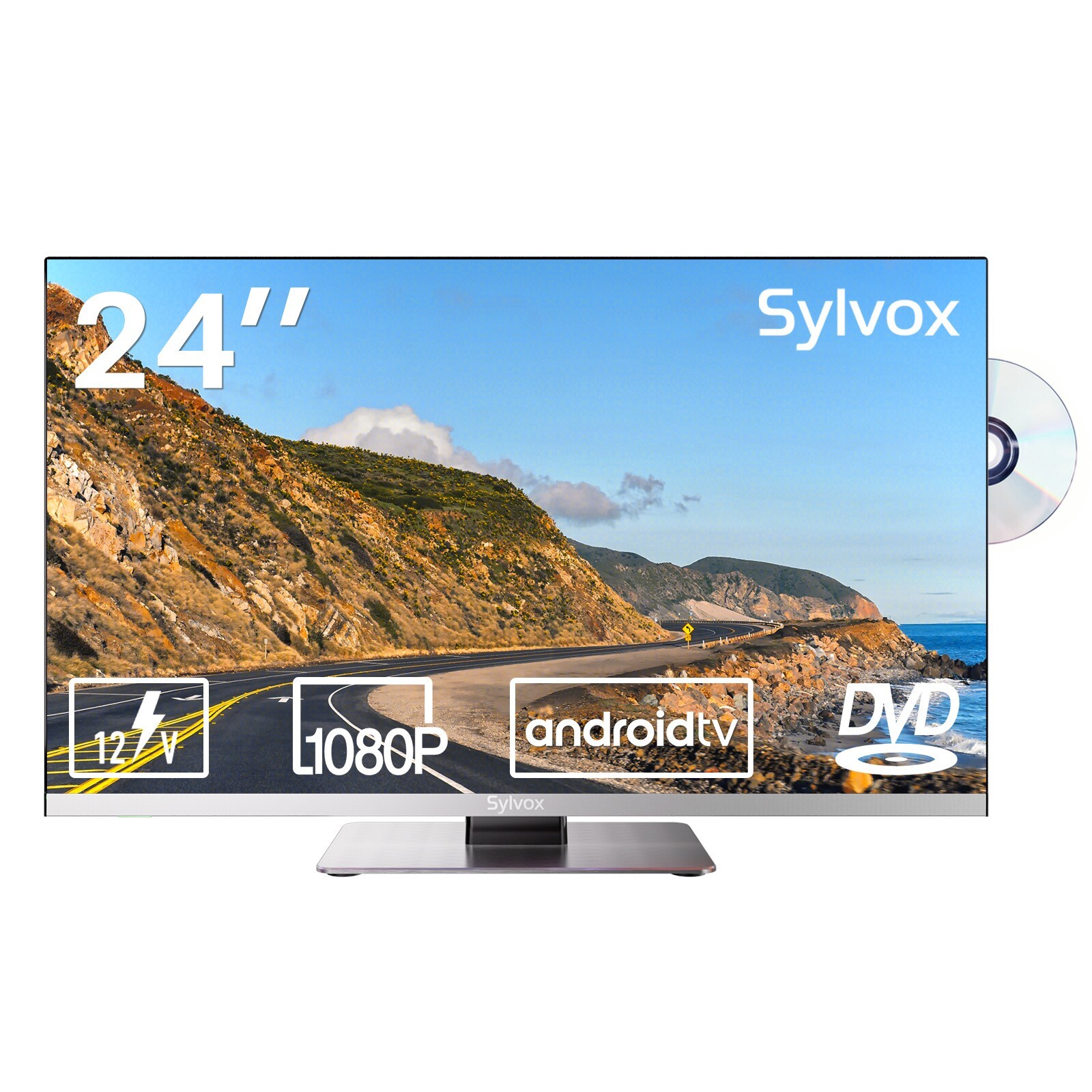 Sylvox 12/24volt TV RV TV 24 inch for RV 1080P FHD Smart TV HDMI USB wifi car Sylvox 12/24volt TV RV TV 24 inch for RV 1080P FHD Smart TV HDMI USB wifi car