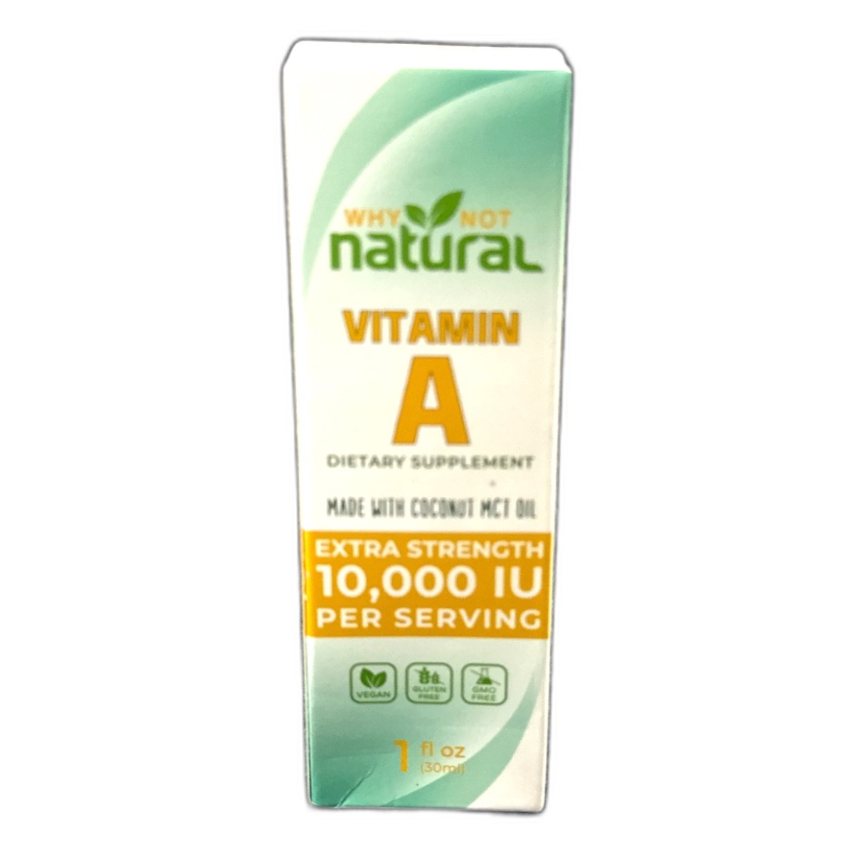 Why Not Natural Vitamin a Drops 10000 IU Liquid Retinyl Palmitate New Why Not Natural Vitamin a Drops 10000 IU Liquid Retinyl Palmitate New