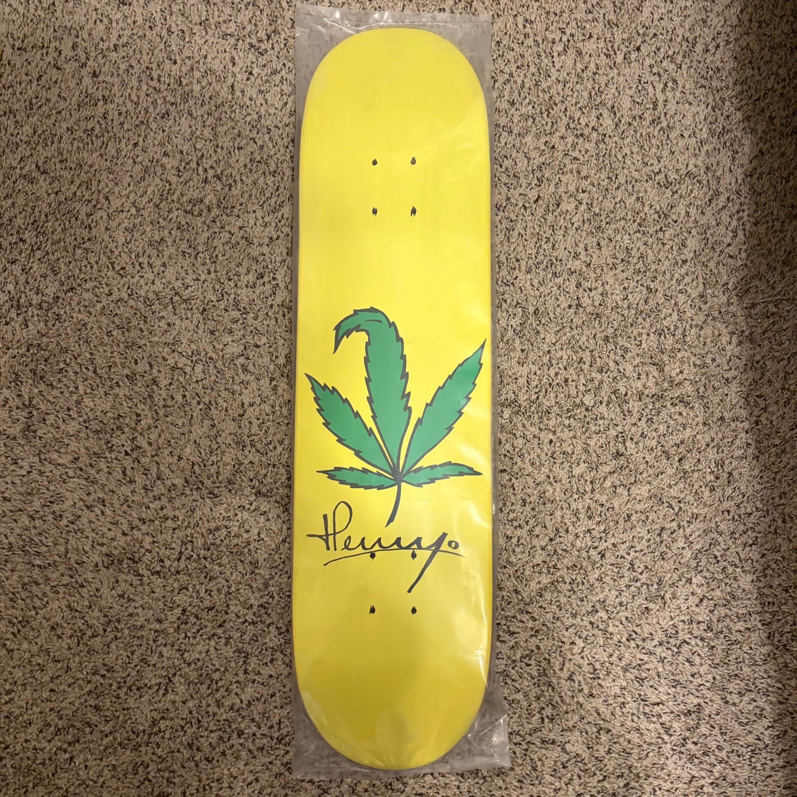 Flip Tom Penny AUTOGRAPHED SIGNED Weed Leaf Pro Debut Skateboard Deck Limited Flip Tom Penny AUTOGRAPHED SIGNED Weed Leaf Pro Debut Skateboard Deck Limited