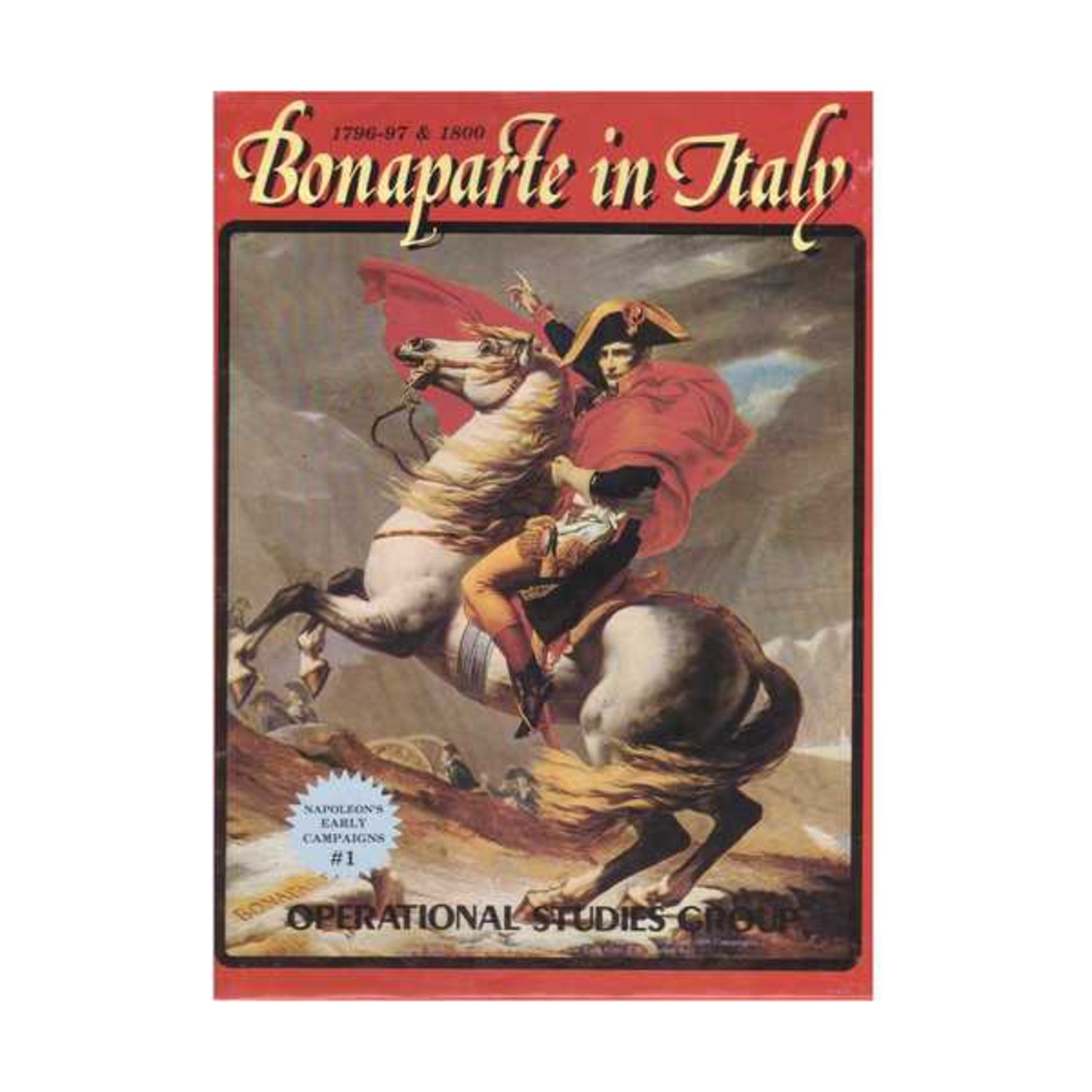 OSG Wargame Bonaparte in Italy (1st Ed) Box VG/VG+ OSG Wargame Bonaparte in Italy (1st Ed) Box VG/VG+
