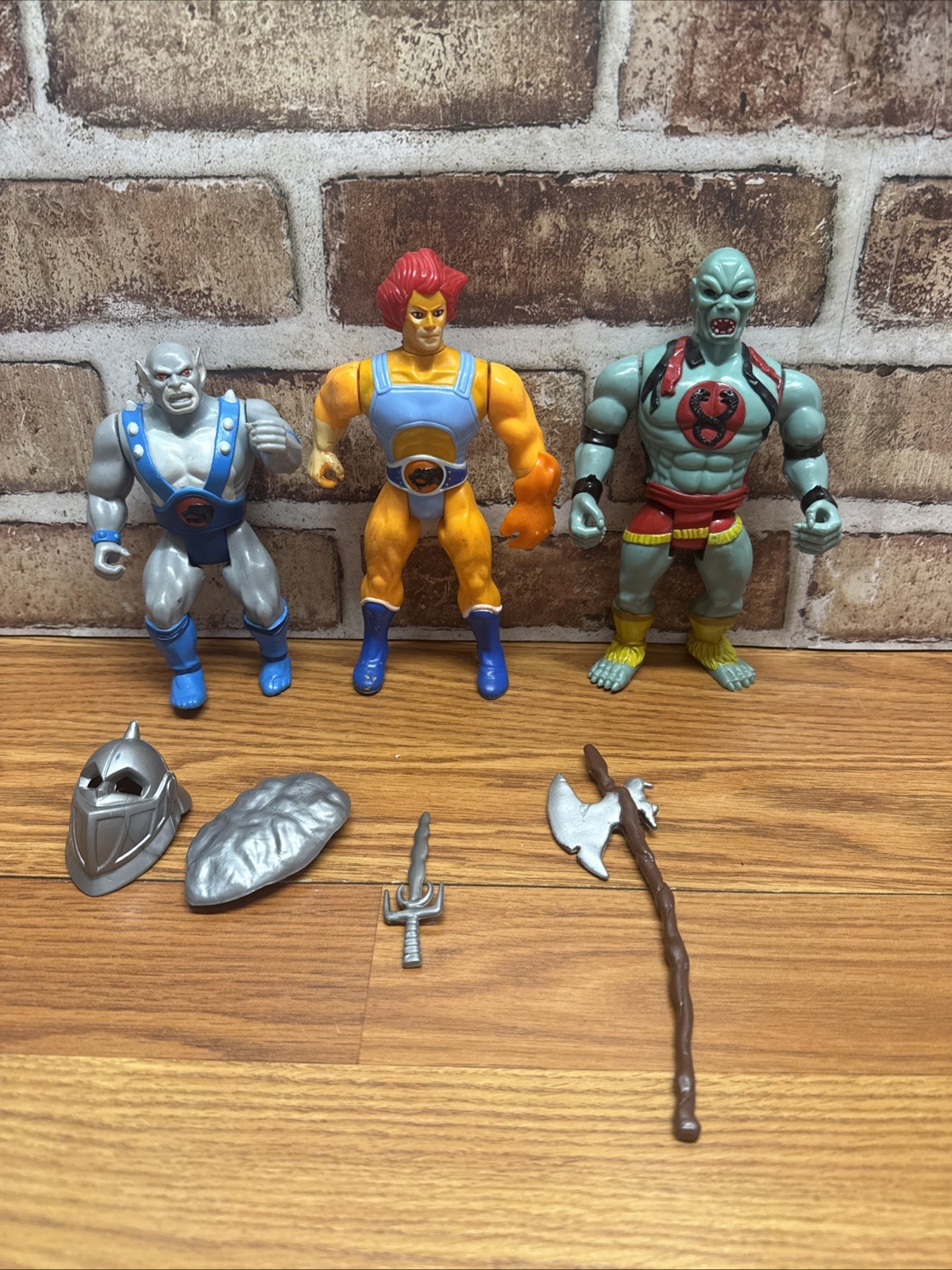 Vintage 1985 Thundercats Action Figures Lot of 3 w/ Accessories Vintage 1985 Thundercats Action Figures Lot of 3 w/ Accessories