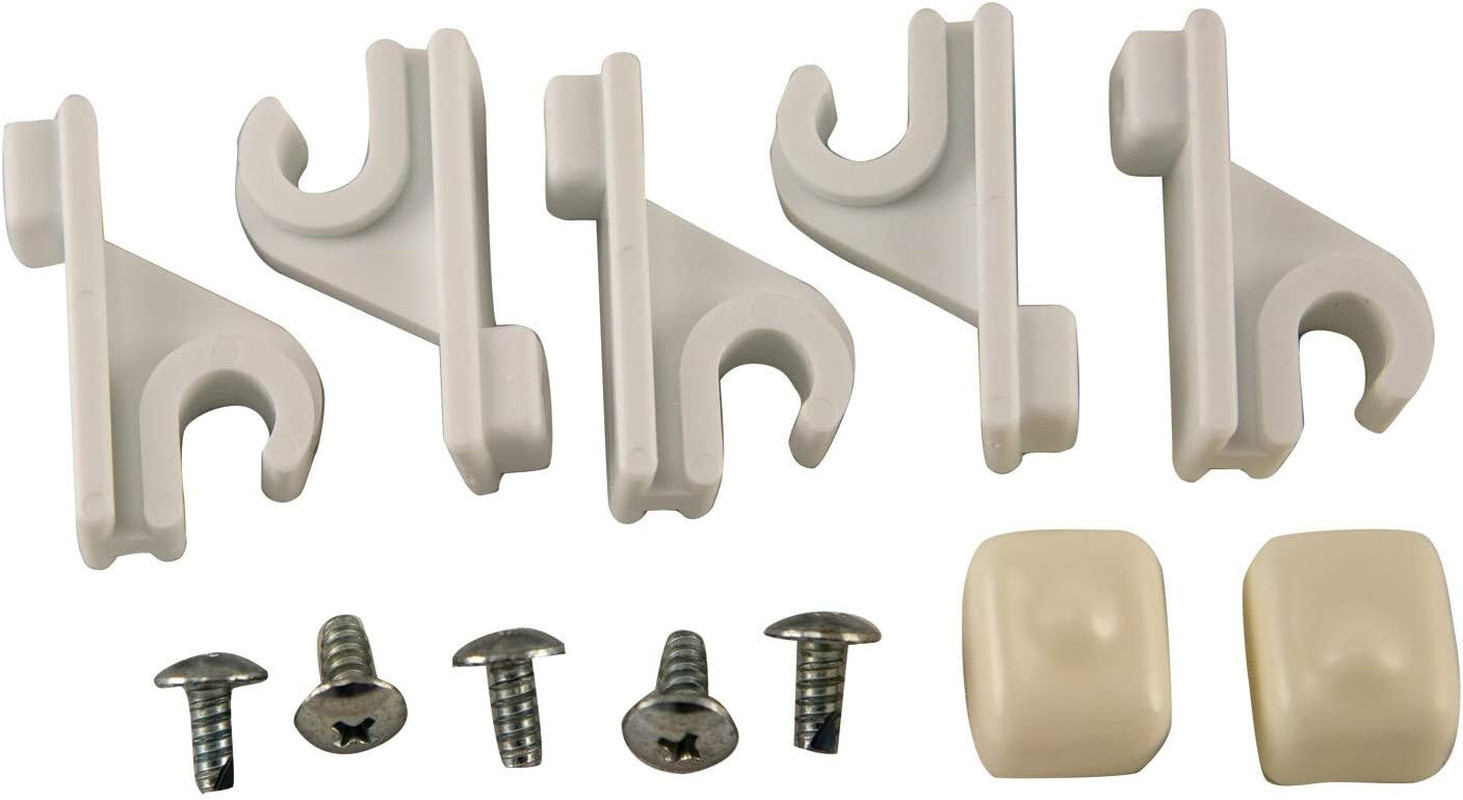 Schulte 1464666511 Adjustable Pole Clips and Caps Schulte 1464666511 Adjustable Pole Clips and Caps