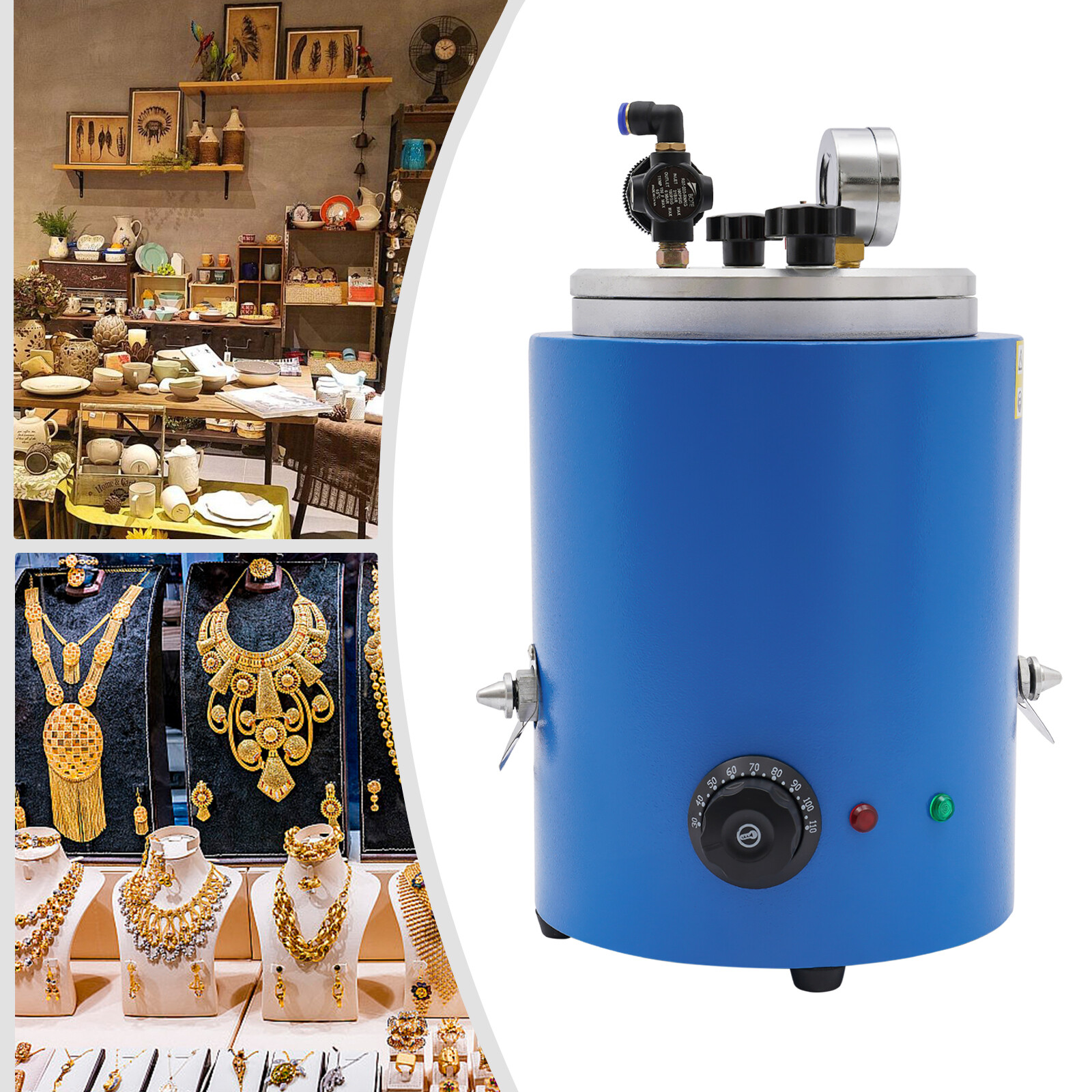 350W Round Wax Injector Wax molding machine Wax Casting Machine Jewelry Tool