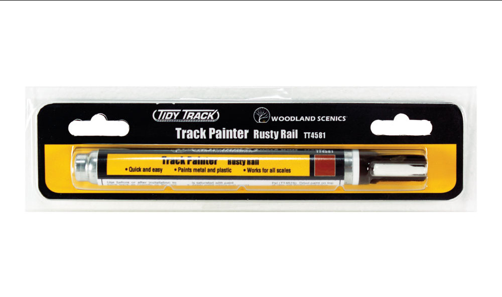 Tidy Track Rusty Rail Painter Pen Woodland Scenics 4581