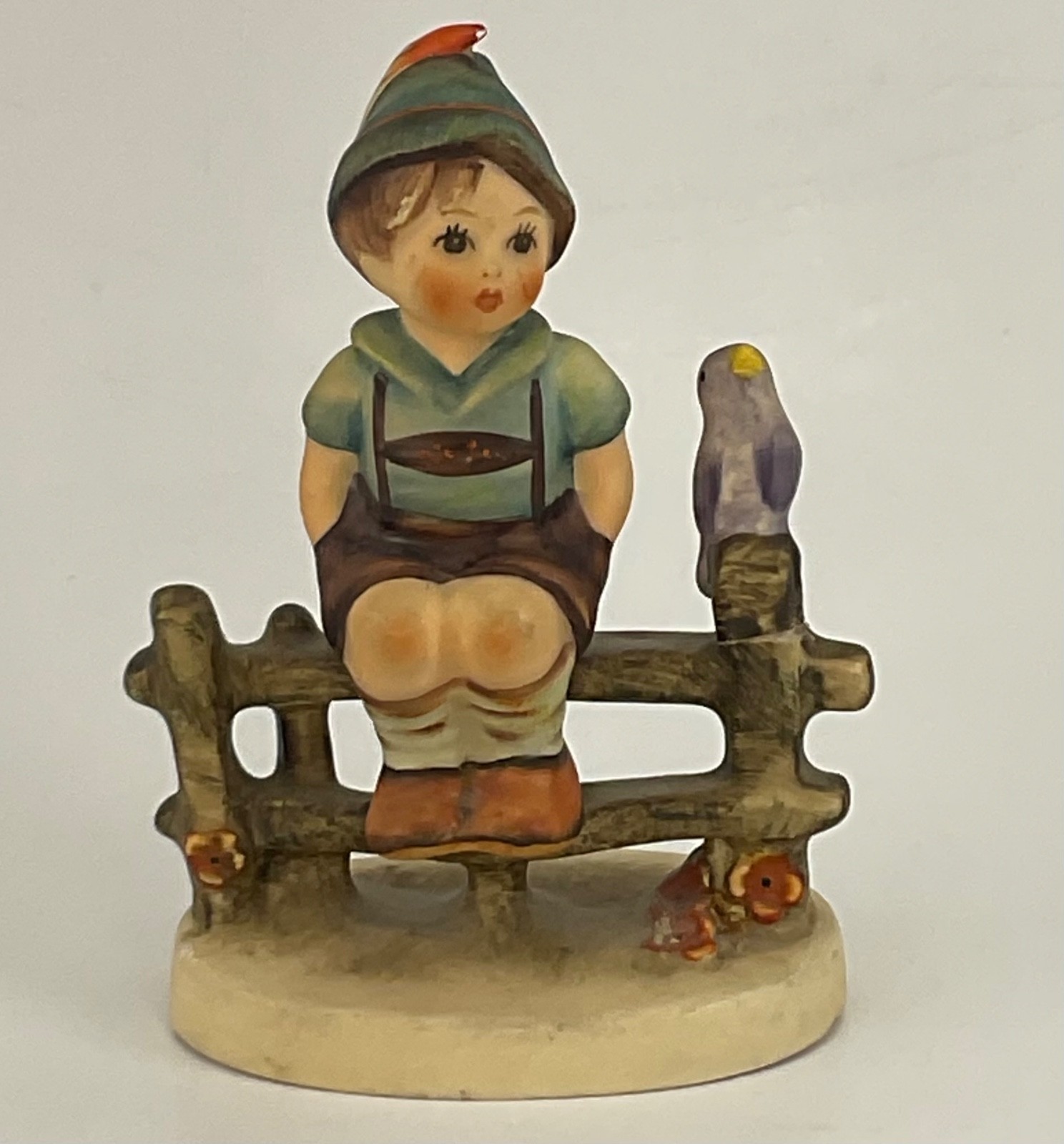 Goebel M.I. Hummel “Wayside Harmony” Figurine HUM 111 Germany Vintage Boy Fence Goebel M.I. Hummel “Wayside Harmony” Figurine HUM 111 Germany Vintage Boy Fence