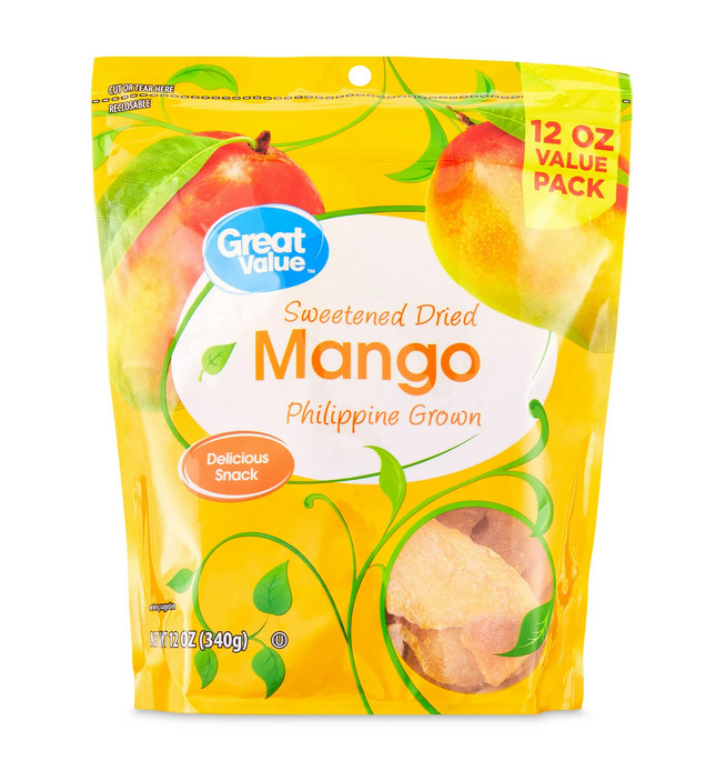 Great Value Dried Mango 12oz
