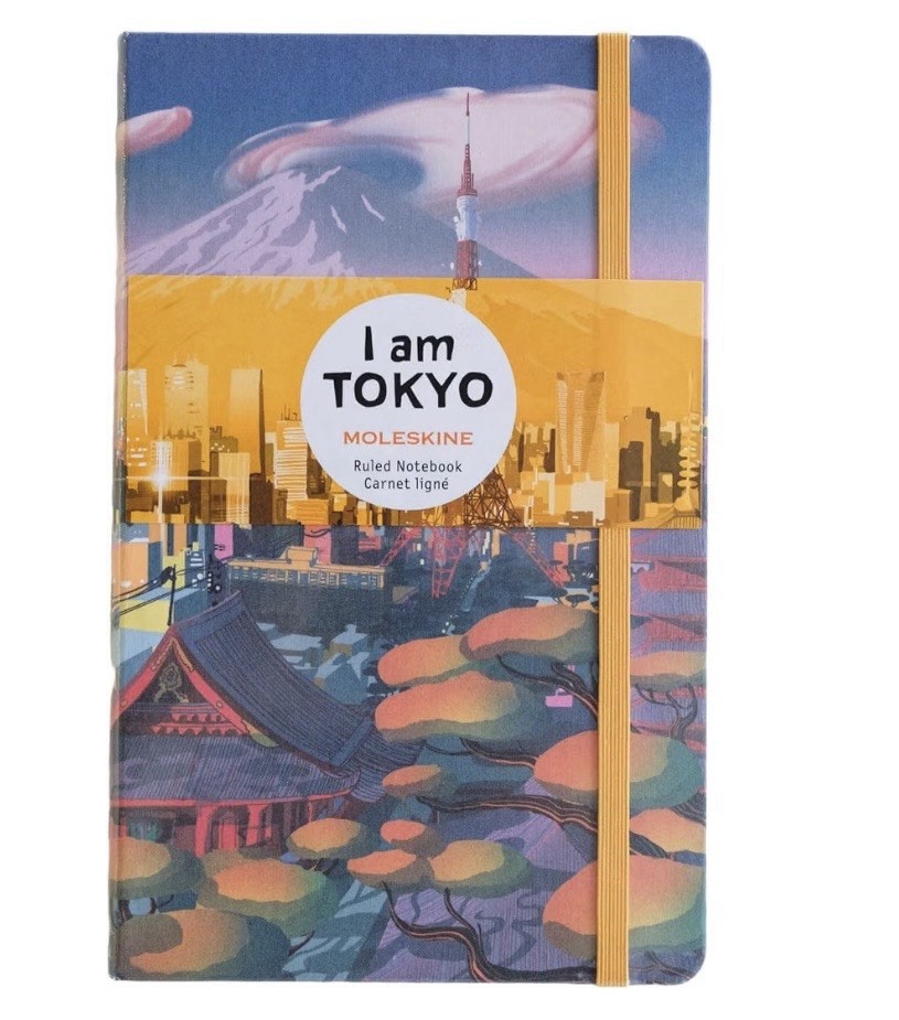 Moleskine Notebook Japan Limited I am Tokyo Carlo Stanga Hardcover Large Ruled