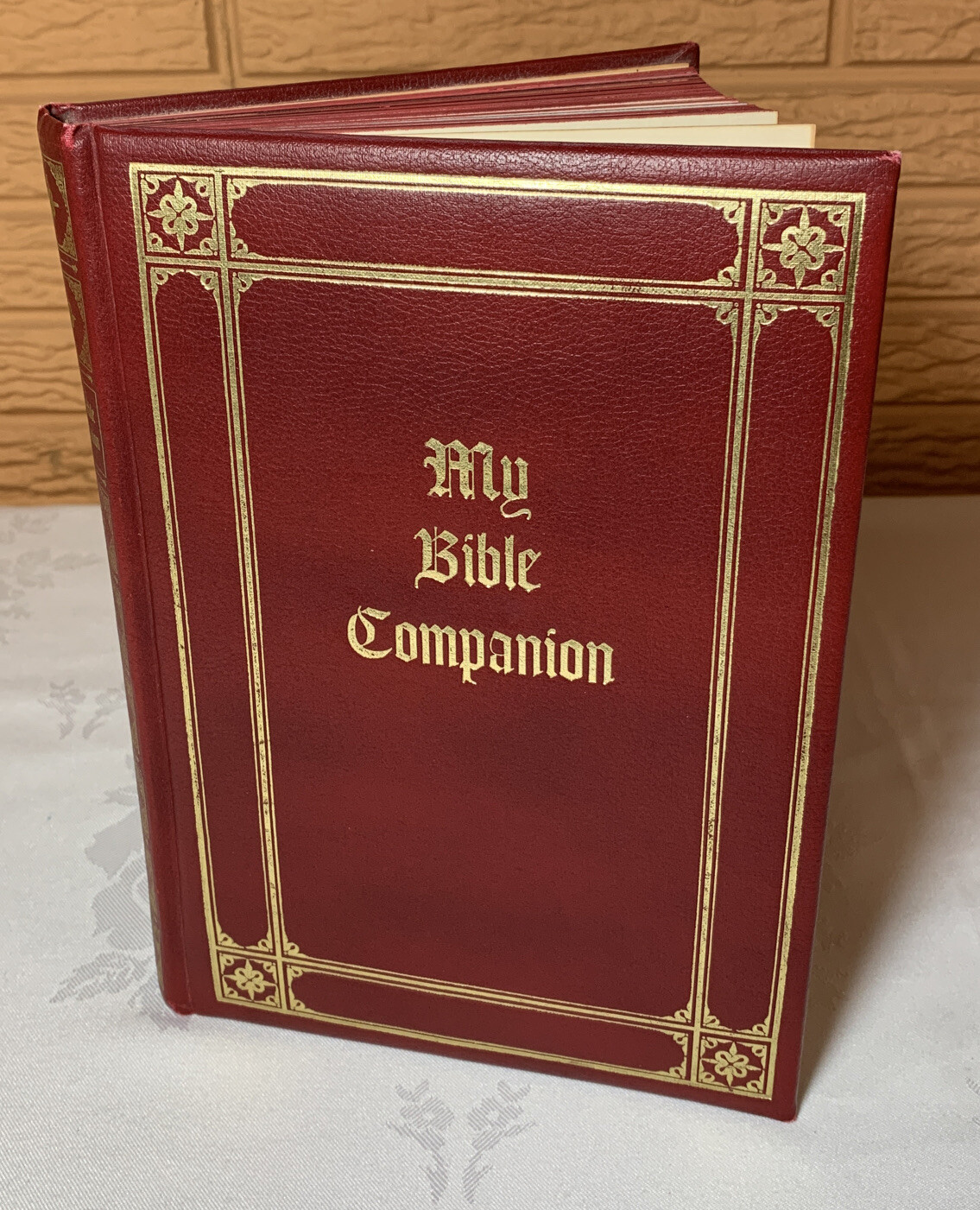 Vintage-My Bible Companion by Nelson Beecher Keyes and Edward Felix Gallagher-VG Vintage-My Bible Companion by Nelson Beecher Keyes and Edward Felix Gallagher-VG