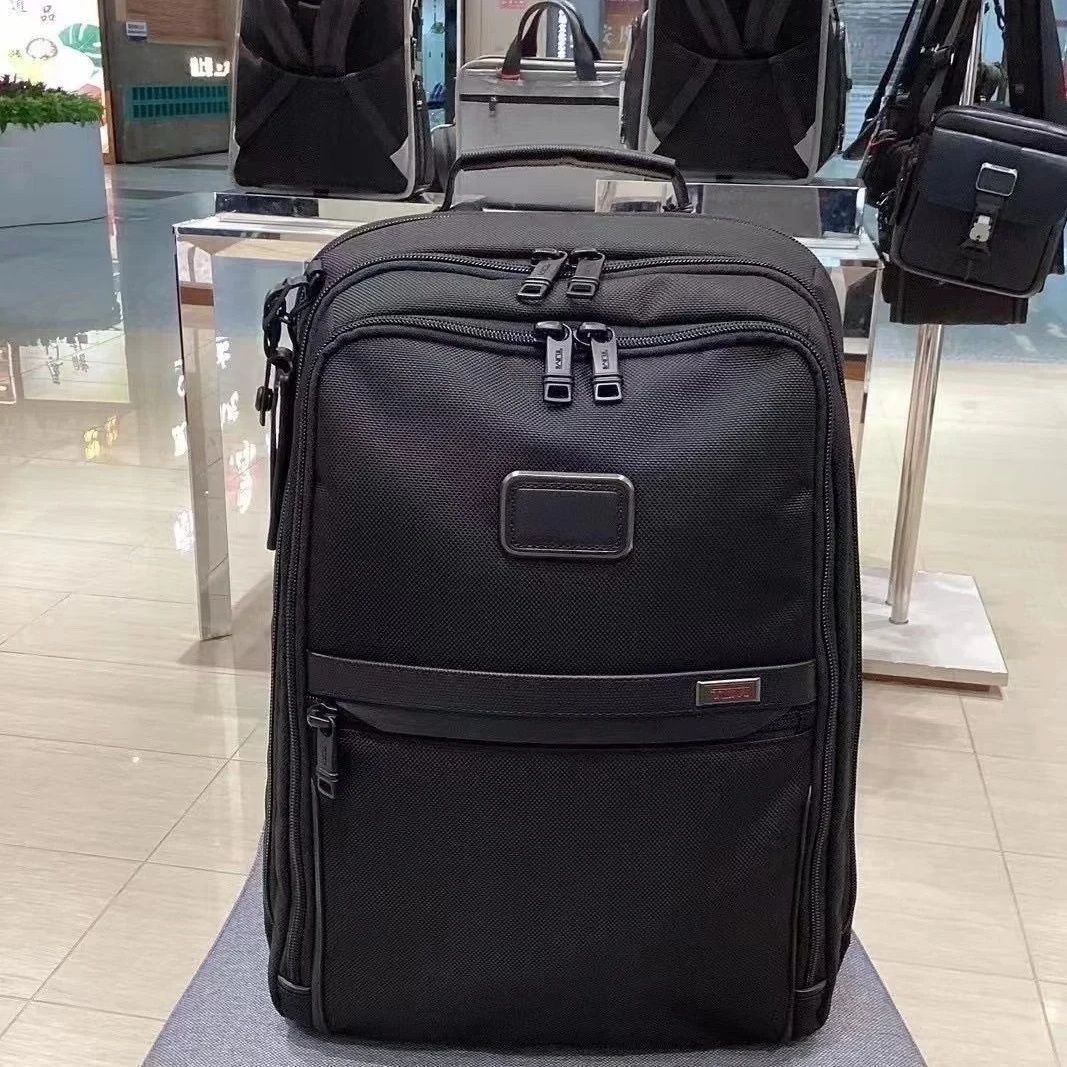 Tumi ALPHA 3 Slim Backpack Black Nylon Business Travel Bag NEW 2603581D3 Tumi ALPHA 3 Slim Backpack Black Nylon Business Travel Bag NEW 2603581D3